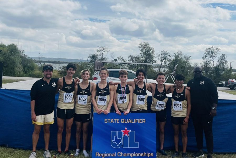 The boys varsity cross country team qualified for state Tuesday, Oct. 26