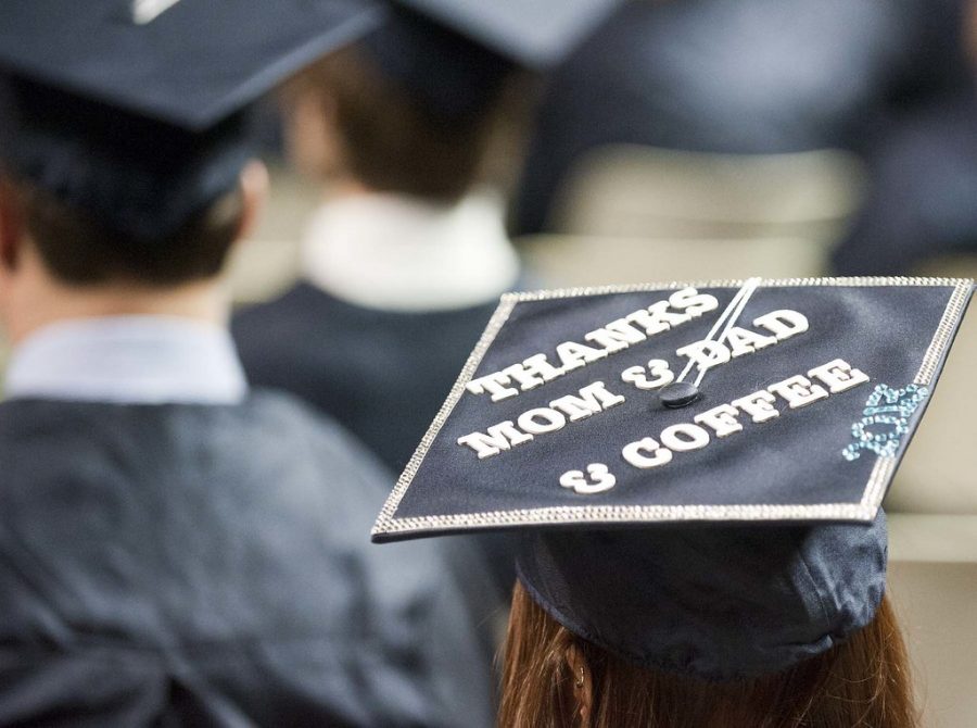 Student should be able to decorate their graduation caps in LISD. 
