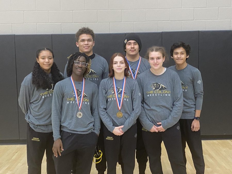 Wrestlers+who+placed+at+the+regional+tournament.+Tabatha+Bowden+will+compete+at+state+for+the+third+time.+