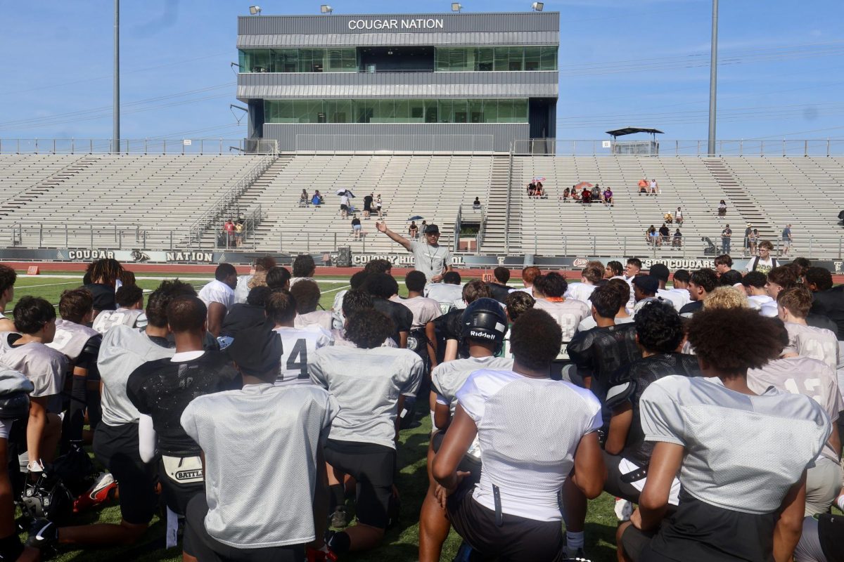 TCHS Football intra-squad scrimmage