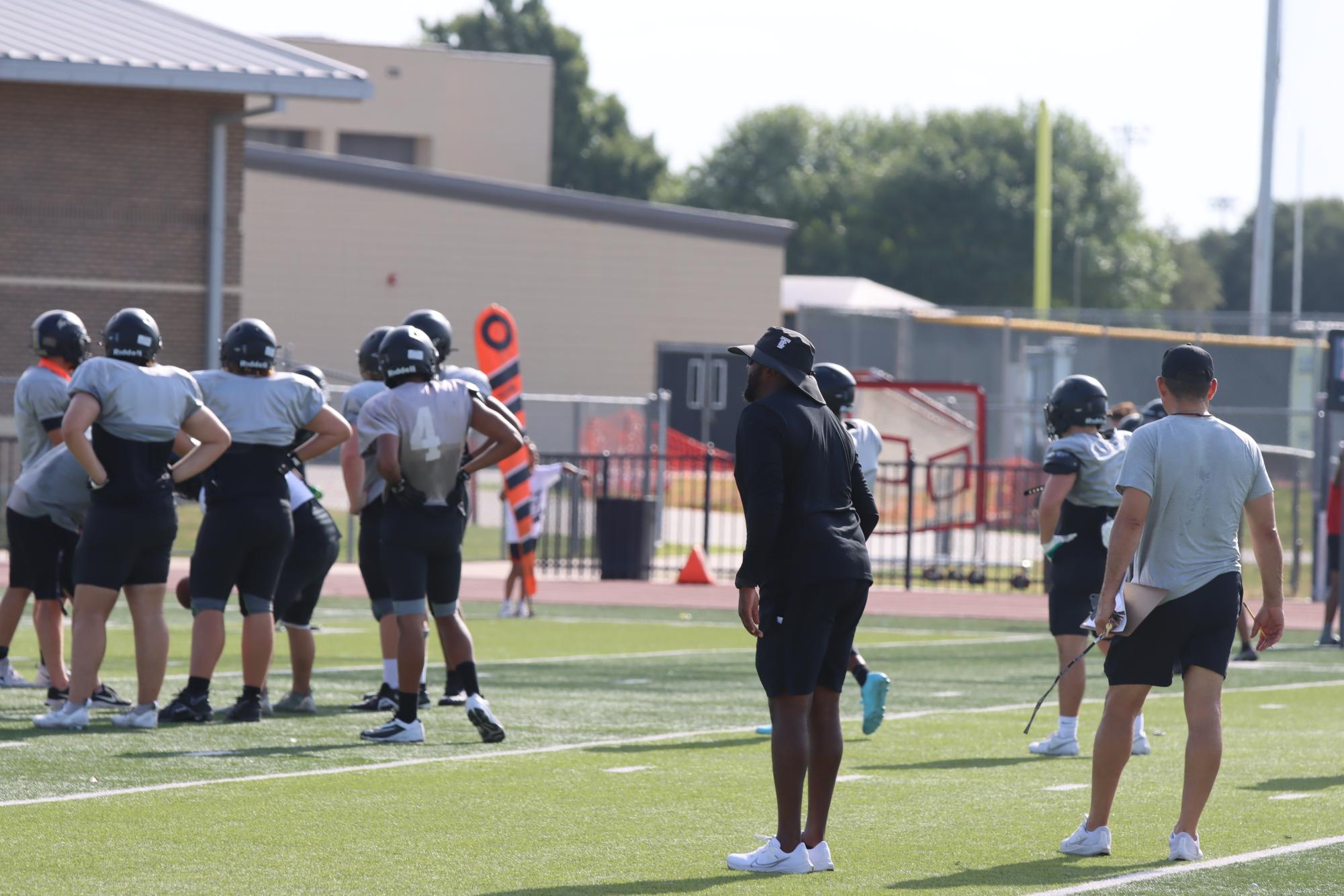 TCHS Football intra-squad scrimmage