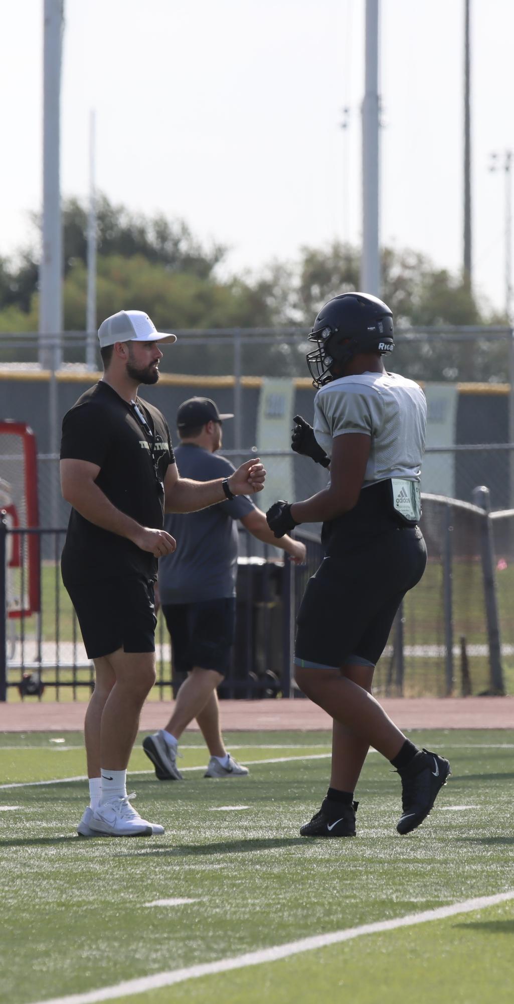 TCHS Football intra-squad scrimmage