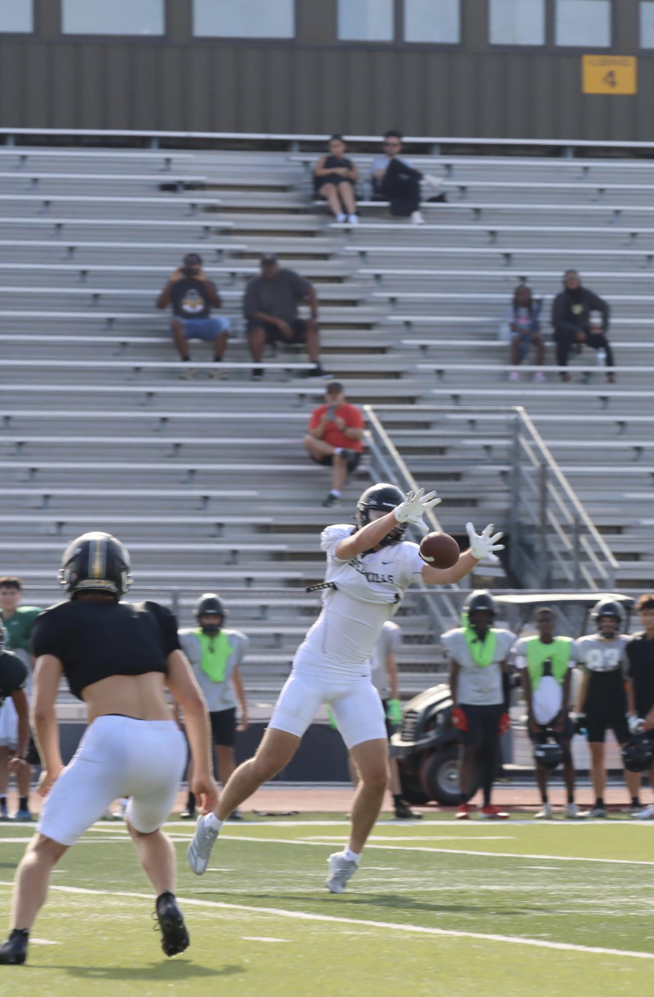 TCHS Football intra-squad scrimmage