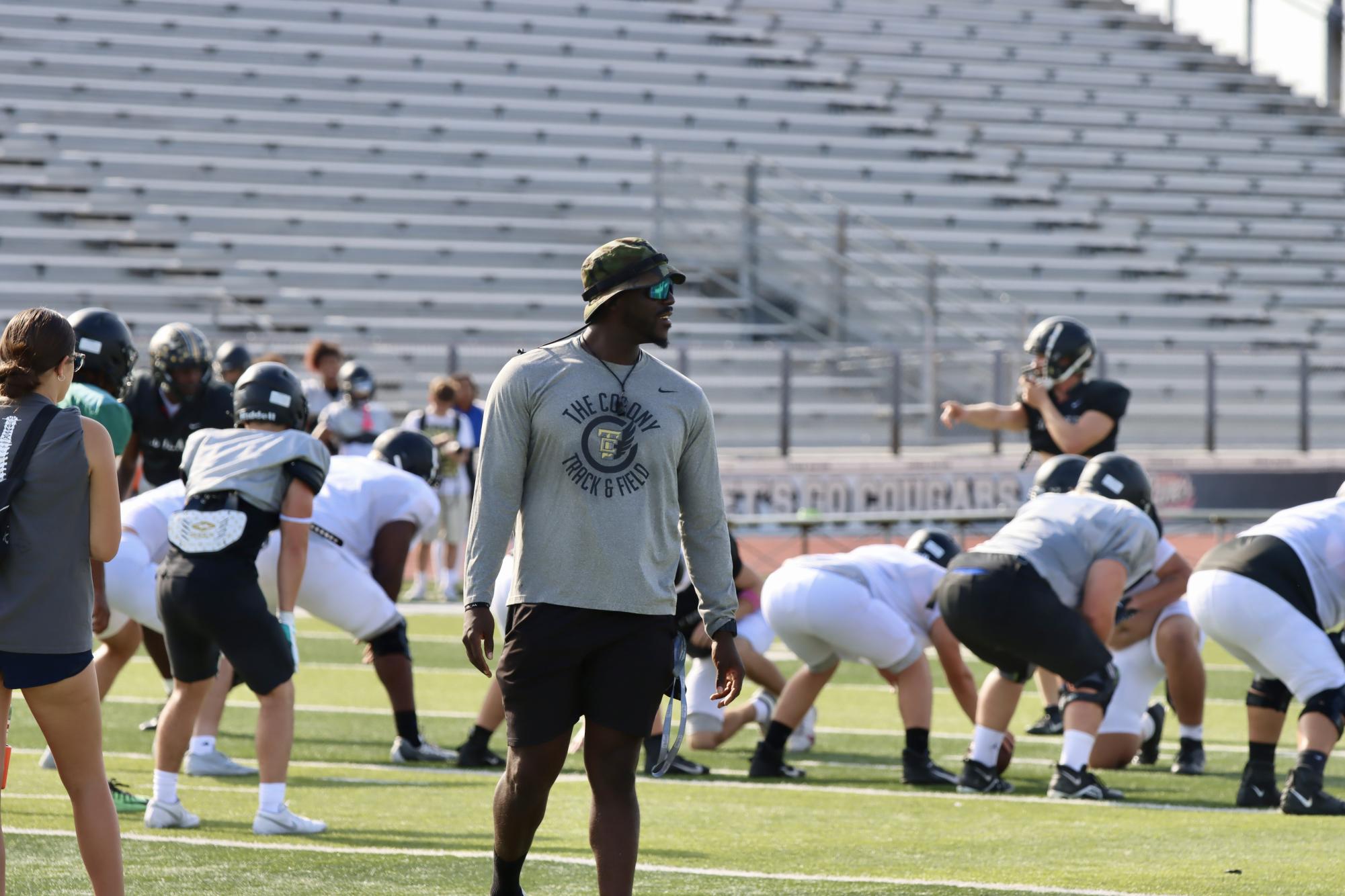 TCHS Football intra-squad scrimmage