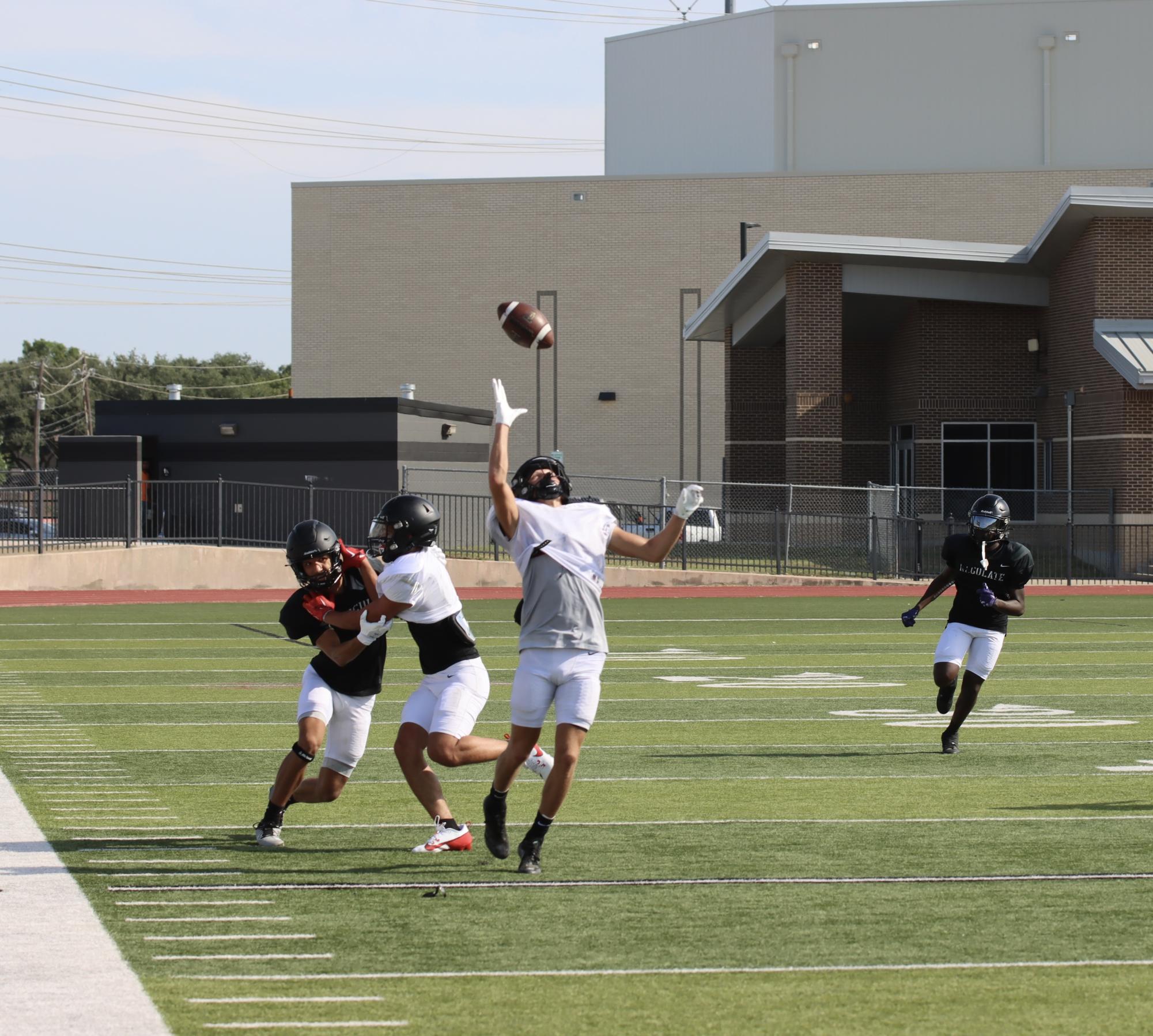 TCHS Football intra-squad scrimmage