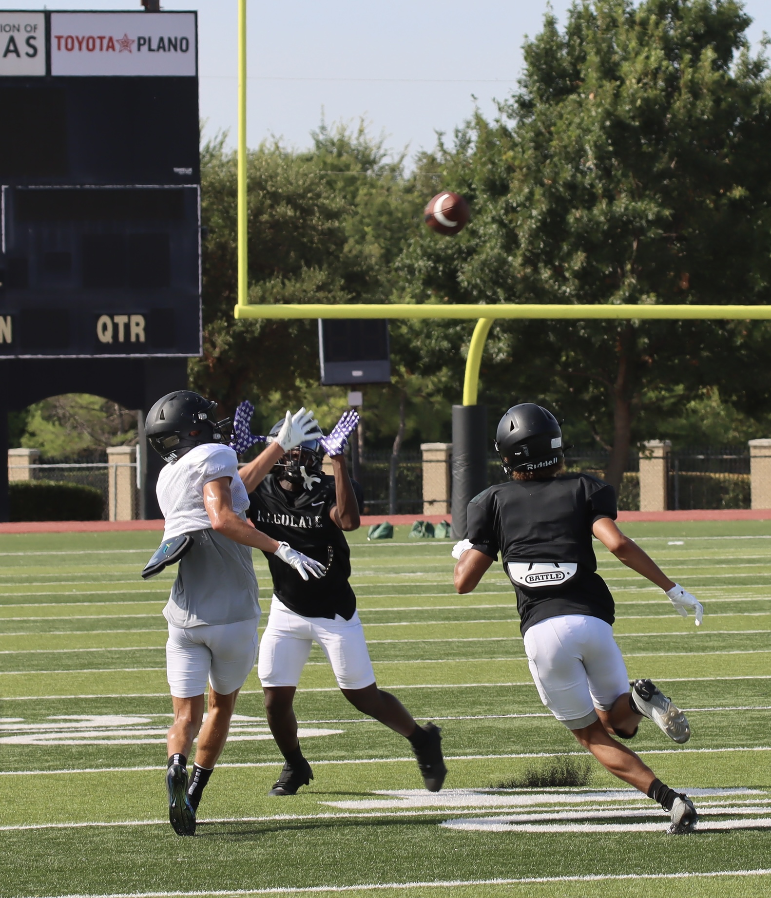 TCHS Football intra-squad scrimmage